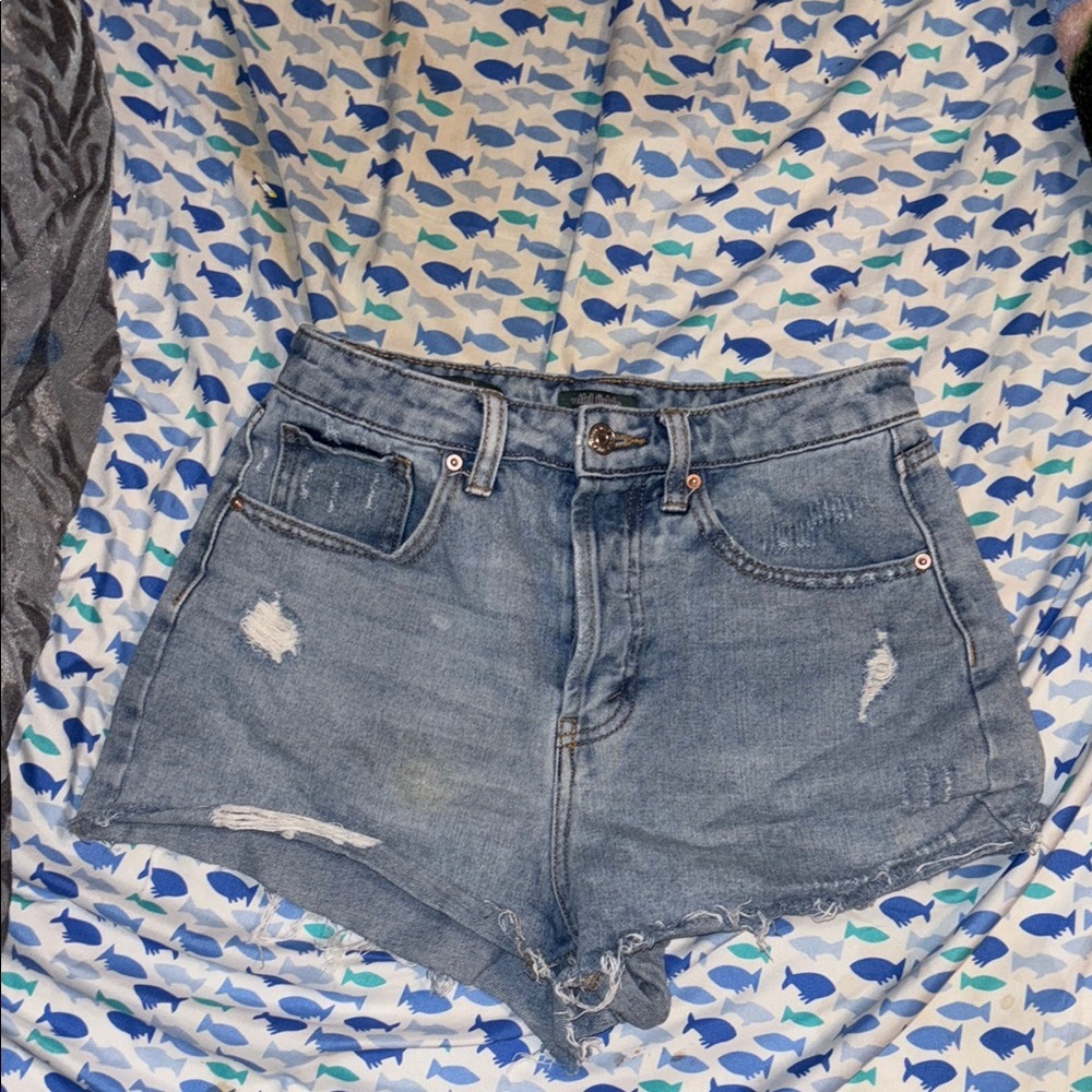 Denim Blue Women's Shorts